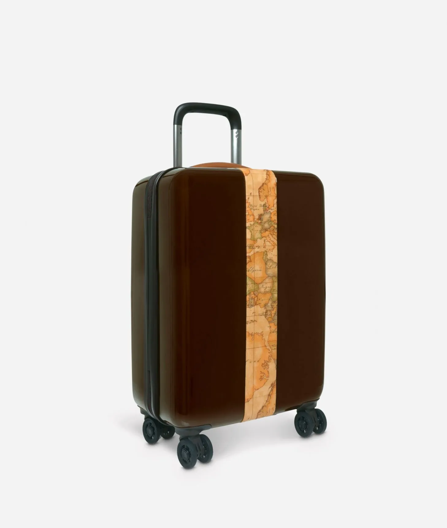 Alviero martini 1a classe Solid Case Trolley piccolo con Geo Classic Vendita Economica