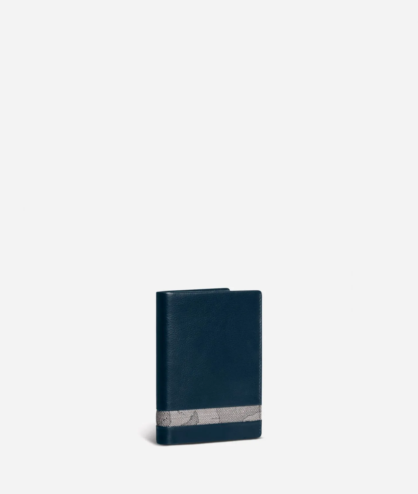 Alviero martini 1a classe Portafogli medio in pelle rifinito in tessuto Geo Dark Sconto di tempo limitato