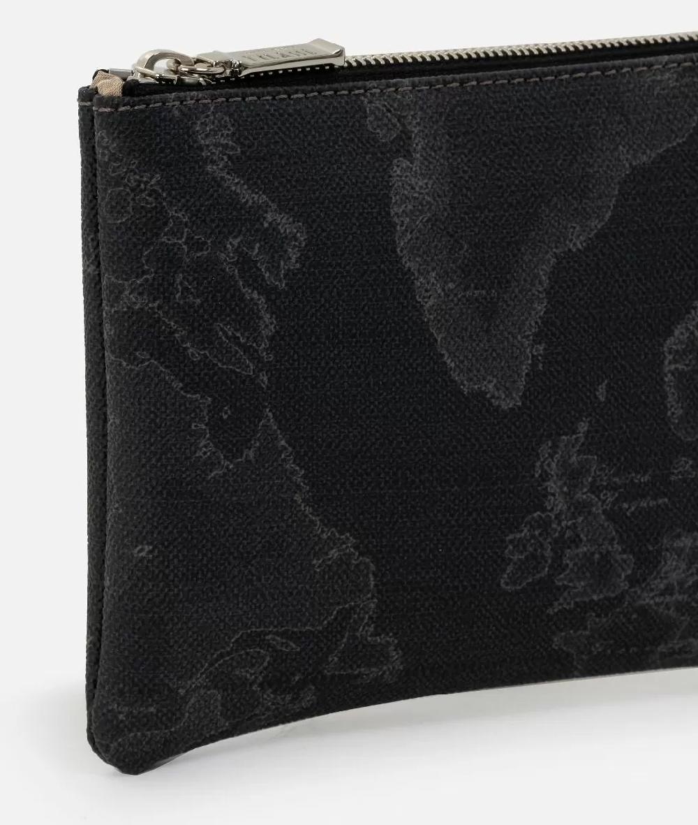 Alviero martini 1a classe Geo Black bustina grande rettangolare Fino al 50% di sconto