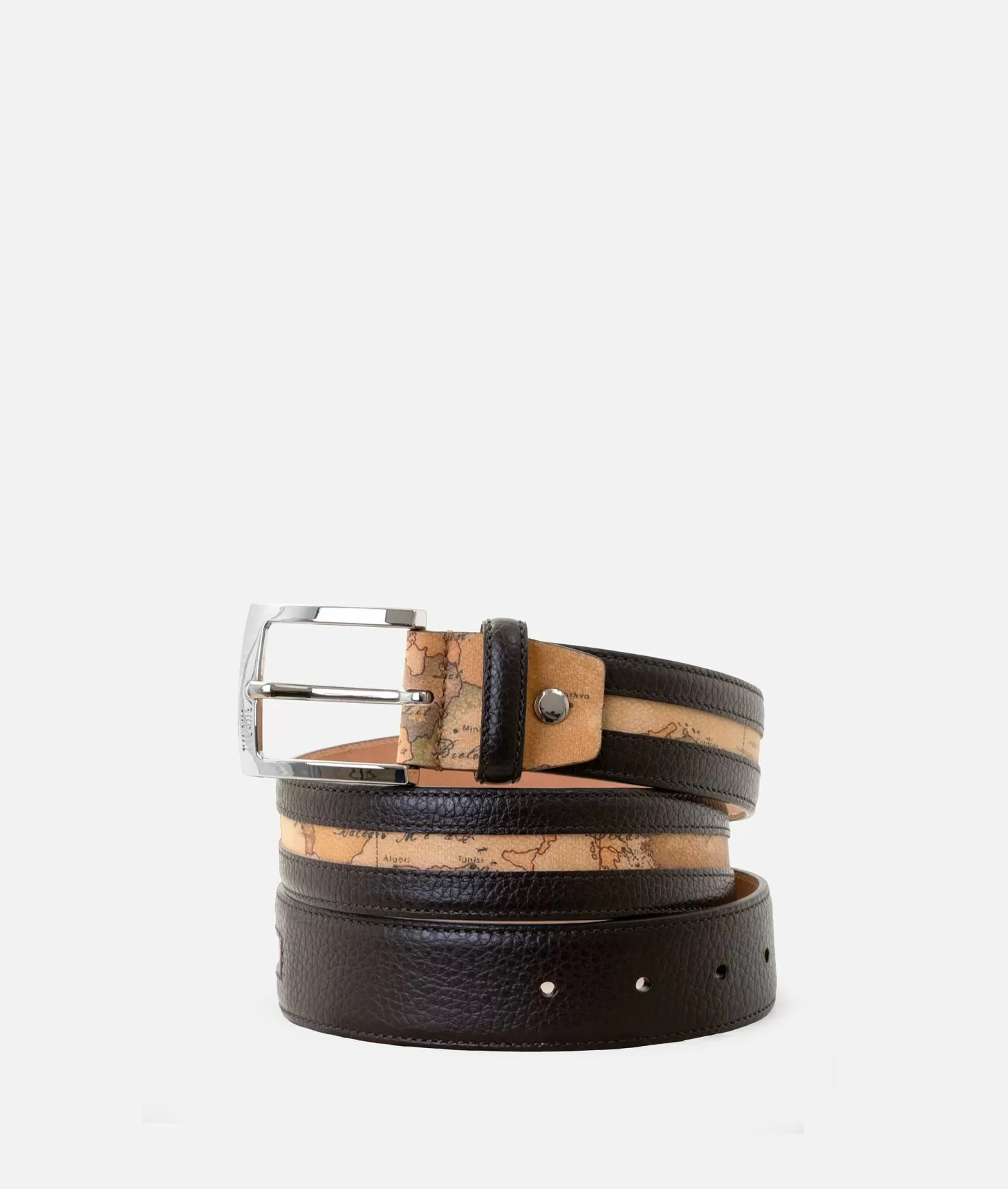 Alviero martini 1a classe Beta Leather cintura uomo Testa Di Moro Only for today
