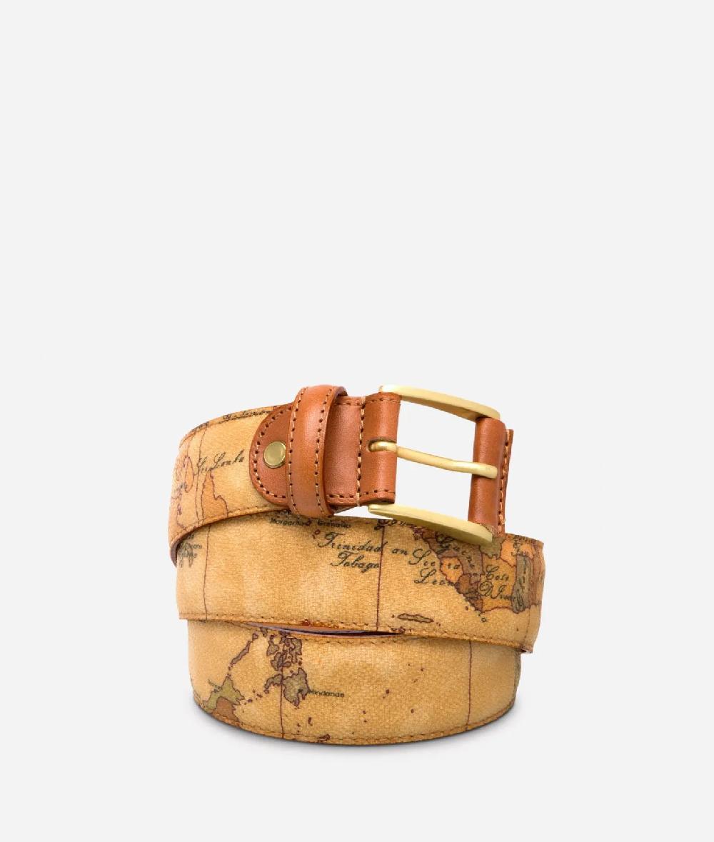 Alviero martini 1a classe Geo Classic Cintura con fibbia logata Fino al 55% di sconto